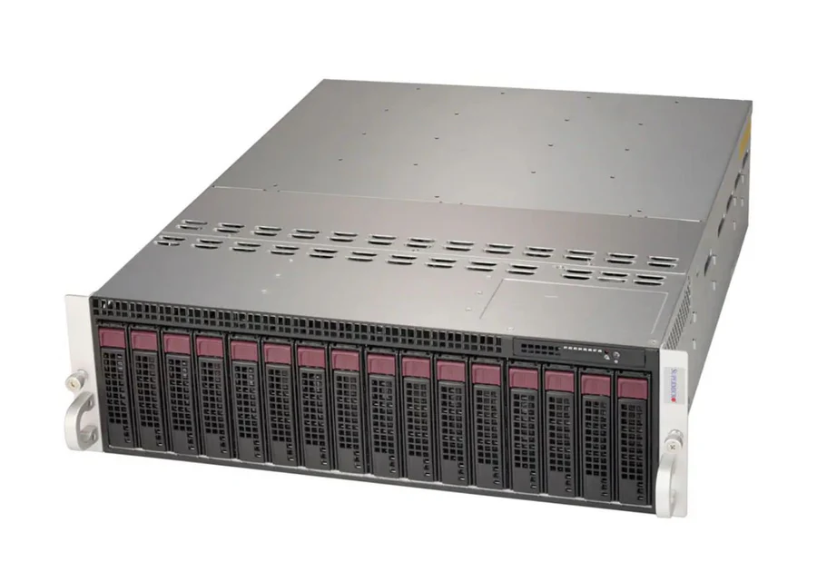Supermicro MicroCloud A+ AS-3015MR-H8TNR AMD EPYC AM5 LGA-1718 192GB 4 DIMM Slots Dual Front Storage Bays 3U Rackmount Server