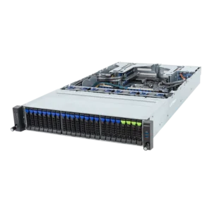 GIGABYTE R283-S92-AAE4 2U Databases Applications and Web Server with 16-Core Intel Xeon 32GB DDR5 1TB SSD – Fully Customizable