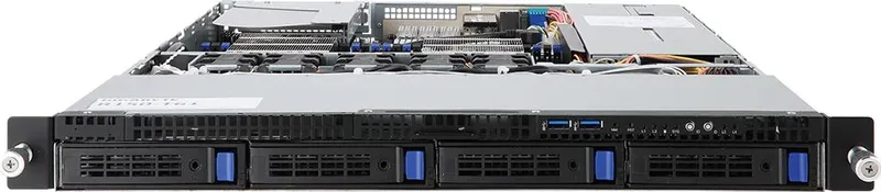Gigabyte R150-T63 1U Cavium ThunderX Dual Processor 32 Cores 4 x 3.5in HDD 650W Server